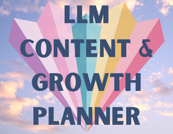 FREE Monthly content and growth planner
